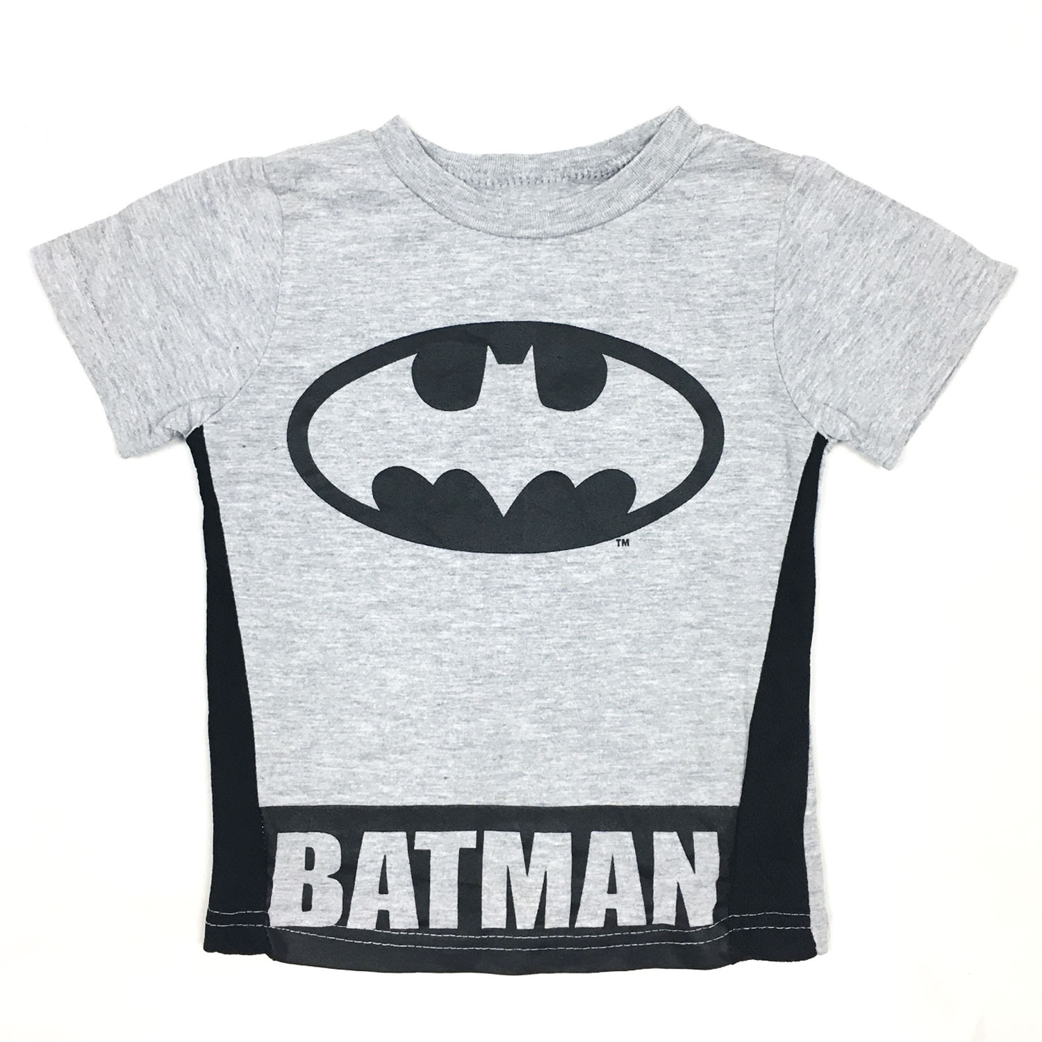 T Shirt Batman Gris Noir Bebe Garcon Yelaa