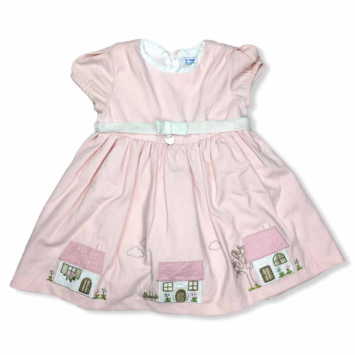 Robe Rose Bebe Fille Yelaa