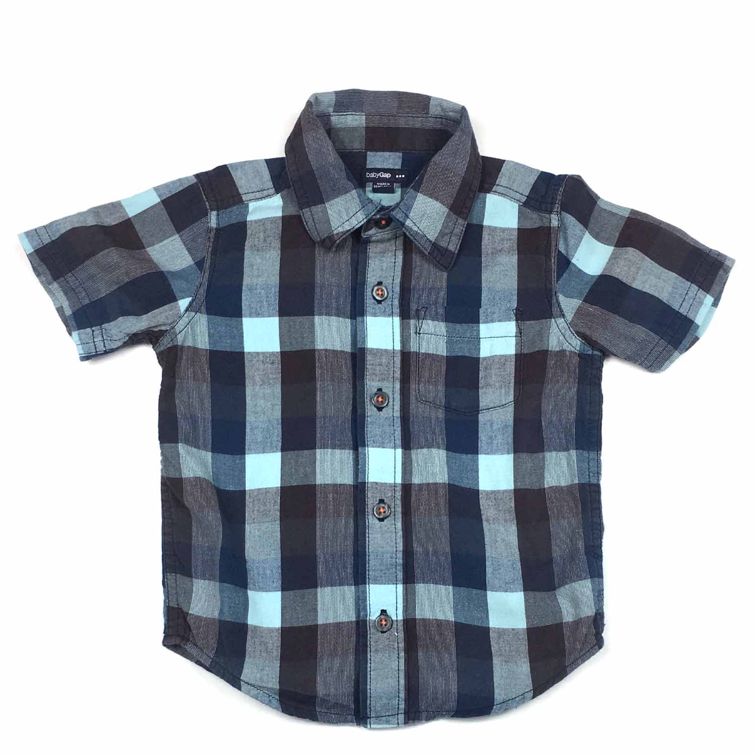 Chemise En Jean Manches Longues GAP Pour Garçon 3 Ans - Occasion Très Bon état