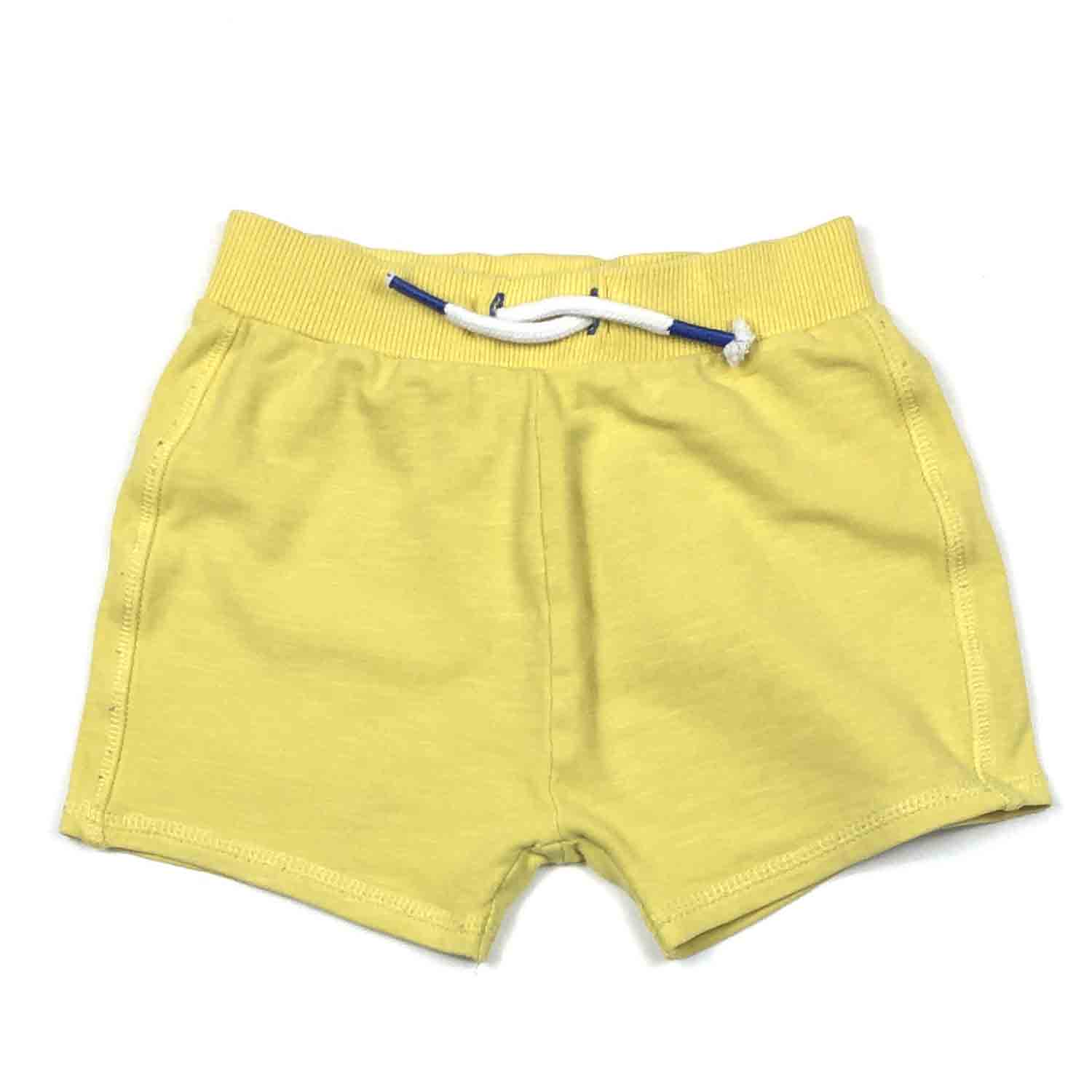 Lot De 4 Shorts Bébé Vertbaudet - Éponge Jaune Épicé 3M - 60CM - Coton Doux