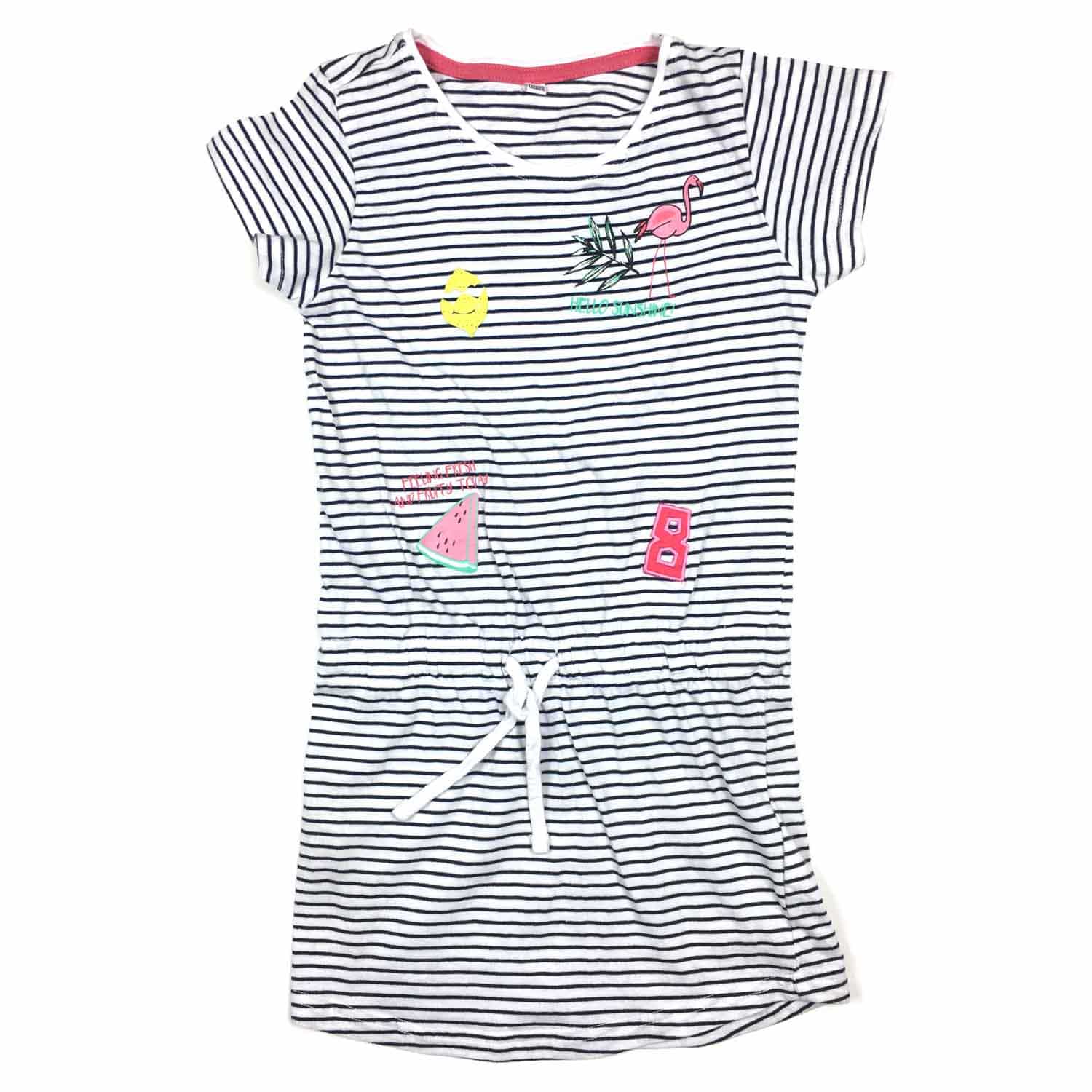 ROBE BEBE ENFANT FILLE ZEEMAN_7-8A_COTON_#5CBG BOUTIQUE VETEMENT BÉBÉ FILLE NEUF ET FRIPERIE